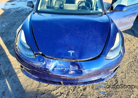 2022 Tesla Model 3 из США, поврежденный, VIN 5YJ3E1EA9NF190590